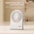 Mini prenosný ventilátor HOCO HX125, biely