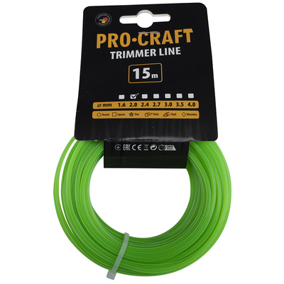 Struna PROCRAFT ZV 2 mm 15 m hviezdicová
