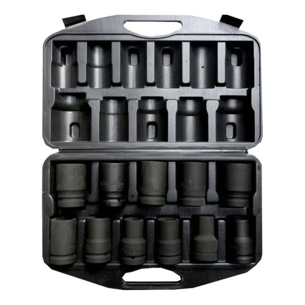 Súprava nástrčných hlavíc 17-41mm GEKO G10076 11ks