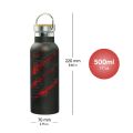Termofľaša BAAGL Láva 500ml s bambusovým viečkom