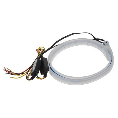 LED pásik CARCLEVER 96UN02 dynamické smerovky oranžová 45cm