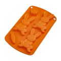 Forma na pečenie zajačikov ORION 21x13,5x1,5cm Orange