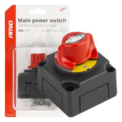 Odpojovač batérie 12-48V max.300A AMIO-03838