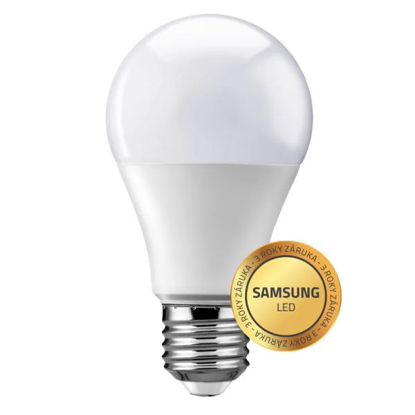 Žiarovka LED E27  9W A60 biela studená GETI SAMSUNG čip