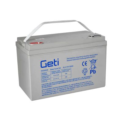 Gélová batéria 12V 100 Ah GETI pre soláre