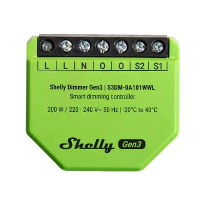 Smart ovládač osvetlenia SHELLY Dimmer Gen3 WiFi