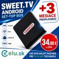 Sweet TV Box INEXT TV5 Ultra + 3 mesiace SWEET.TV ZDARMA