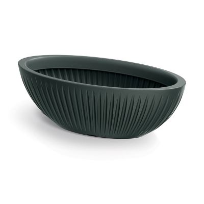 Kvetináč LATIA OVAL antracit 58cm