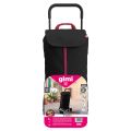 Vozík nákupný GIMI Twin Black 52l 169324