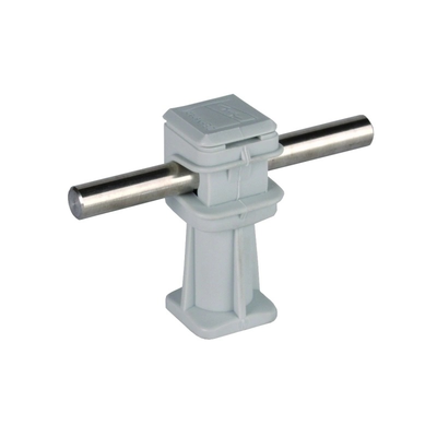 Podpera vedenia, plast sivý, 36mm, pre priem. 8mm M8