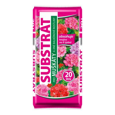 Substrát pre muškáty FORESTINA Standard 20 l