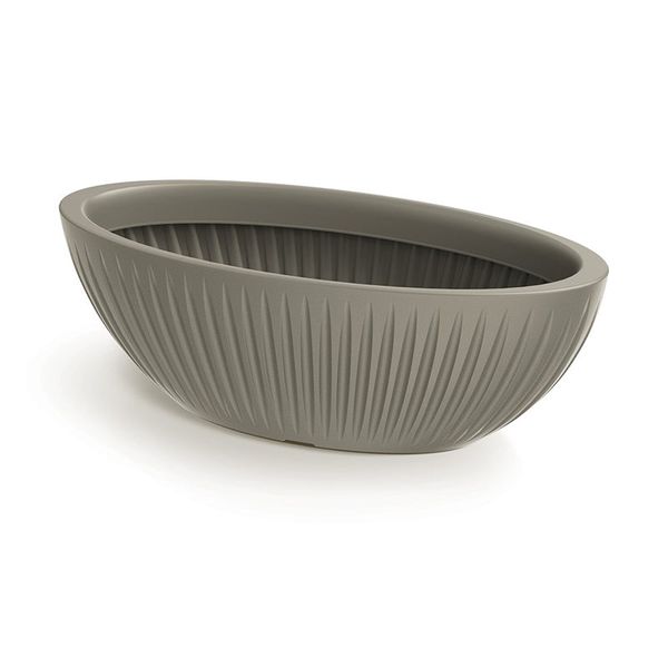 Kvetináč LATIA OVAL mocca 58cm