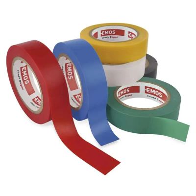Páska izolačná PVC 15mm/8m mix farieb EMOS 6 ks