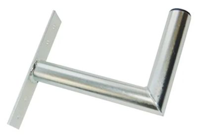 Anténny držiak 25 na stenu s pásom priemer 42mm výška 16cm žiar.