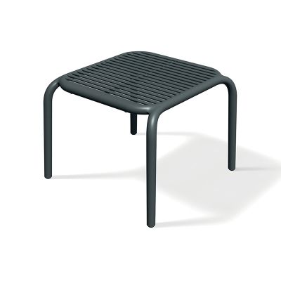Stôl odkladací BRENE 545x535x415mm - uhoľná