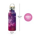 Termofľaša BAAGL Galaxy 500 ml s bambusovým viečkom
