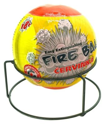 Hasiaca lopta ČERVINKA FIRE BALL so stojanom