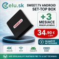 Sweet TV Box INEXT TV5 Ultra + 3 mesiace SWEET.TV ZDARMA