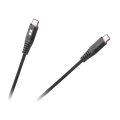 Kábel REBEL RB-6003-100-B  USB-C/USB-C 1m Black