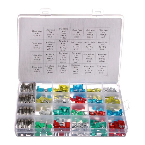 Poistka nožová SIXTOL Mechanic Fuse Set 215 215ks