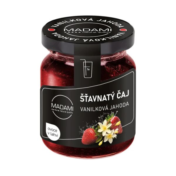 Vanilková jahoda 55 g: šťavnatý čaj