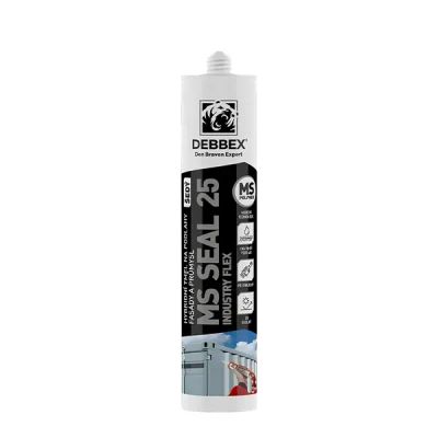 Tmel hybridný DEBBEX MS SEAL 25 INDUSTRY betónovo šedý 290ml
