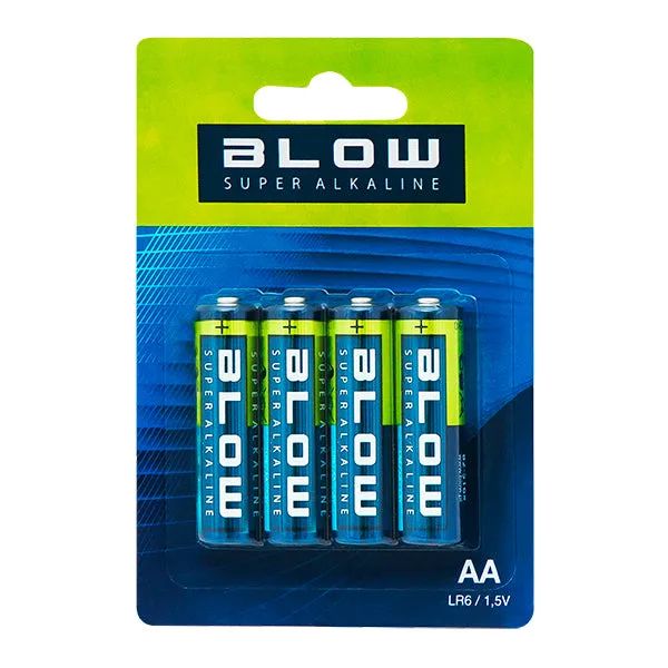 Batéria AA (LR6) alkalická BLOW Super Alkaline 4ks