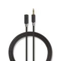 Kábel Jack 3,5mm konektor/Jack 3,5mm zdierka 3m NEDIS CABW22050AT30