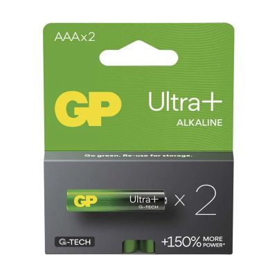 Batérie AAA (R03) alkalická GP Ultra Plus 2ks