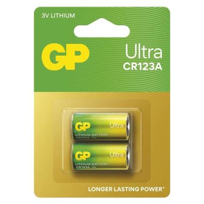 Batéria CR123A GP Ultra Lithium (foto) 2ks