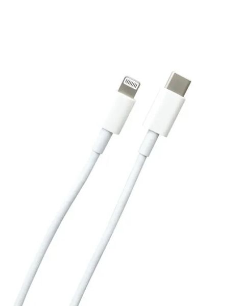 Kábel USB C - Apple Lightning PD Fast Charge, 1 m, biely