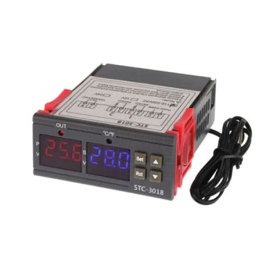 Digitálny termostat STC-3018 rozsah -55°C~120°C, 230VAC