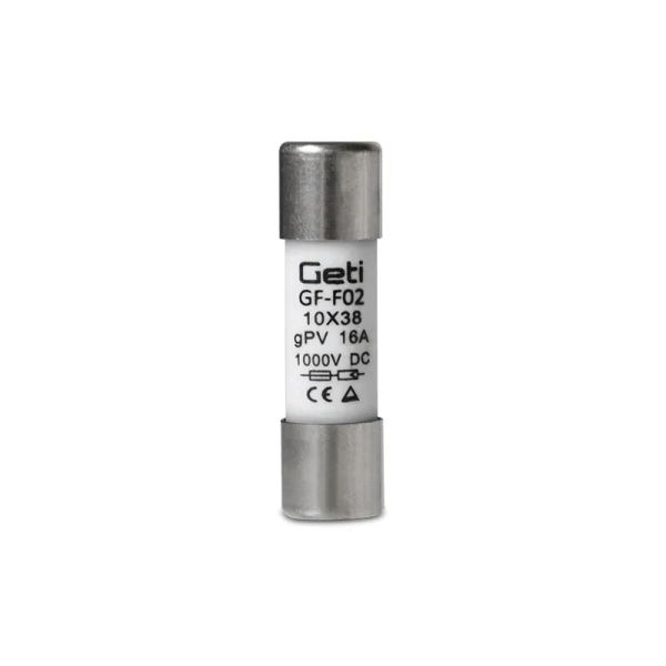 Poistka GETI GF-F02 pre fotovoltaické systémy 16A/1000V DC