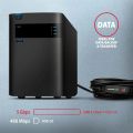 AXAGON ADR-310, USB 3.2 Gen 1 A-M -> A-F aktivný predlžovací / repeater kábel, 10m Kábel, predlžovací, aktivný, USB 3.2 Gen1, zástrčka A, zásuvka A, 10m, čierny