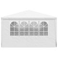vidaXL Profesionálny párty stan+bočné steny 4x6 m, biely 90 g/m²