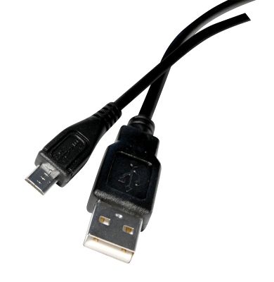 Kábel TIPA USB 2.0 A/Micro USB 1,8m čierny