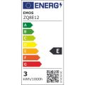 LED žiarovka GU10 3W MR16 biela teplá EMOS ZQ8E12