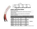 Zväzkovacia špirála SWB-08 pre bandáž s priemerom 6-60mm, balenie 10m