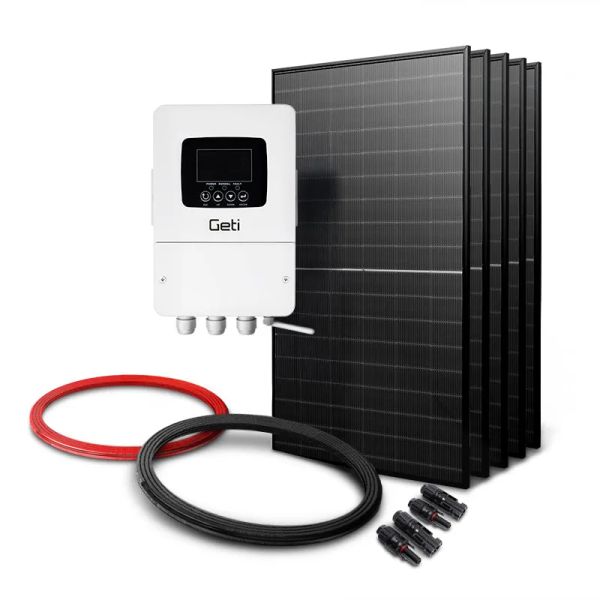 Súprava na solárne ohrev vody GETI GWH04W 2275 Wp 5x PV TRINA