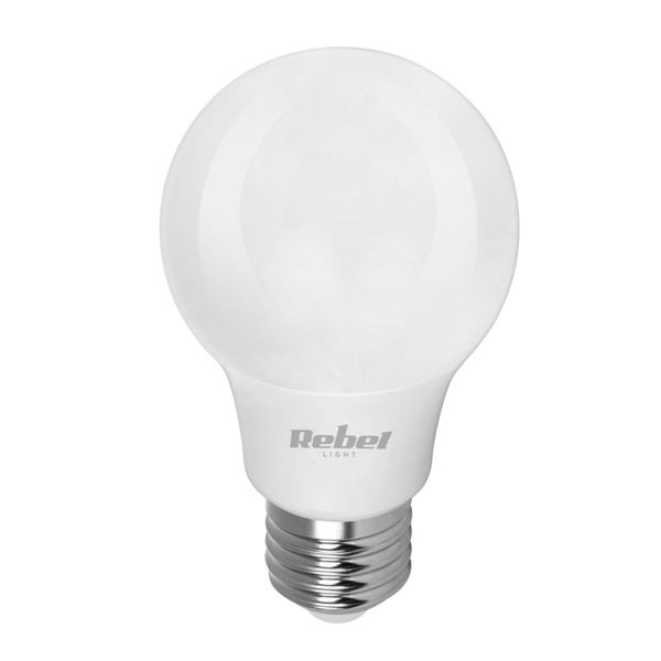 Žiarovka LED E27 8,5 W A60 biela teplá REBEL ZAR0551