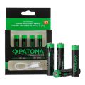 Batéria AAA (R03) nabíjacia 1,5V/500mAh PATONA PT1409 4ks