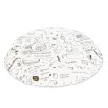 Papier na pečenie BEWELLO BW1033B do fritézy 23cm 50ks