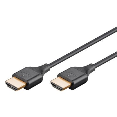 Kábel GOOBAY 75292 HDMI Slim High Speed ??s Ethernetom 2.0 4K 0,5m