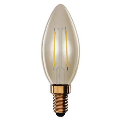 Žiarovka LED E14 2,5W sviečka biela teplá EMOS Z53012 Vintage