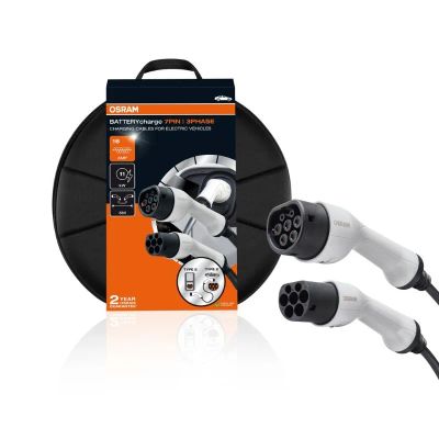 OSRAM nabíjací kábel typ 2 11kW 16A 3 fázy 5m pre elektromobily