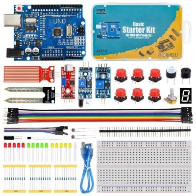 Základná štartovacia sada Arduino, výučbová sada projektov R3
