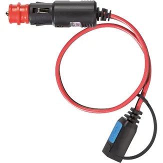 Predlžovací kábel s autokonektorom k nabíjačkám BluePower IP65