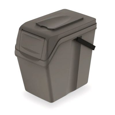 Kôš odpadkový SORTIBOX II 25l šedý kameň