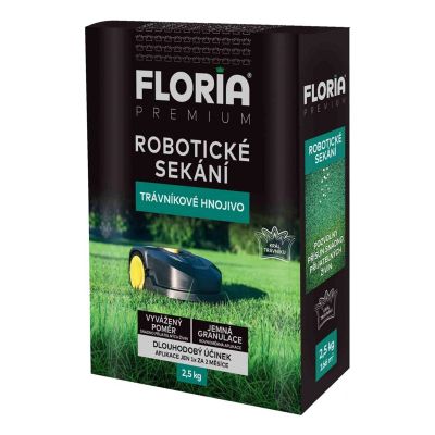 Trávnikové hnojivo FLORIA Premium pre robotické kosenie 2,5kg