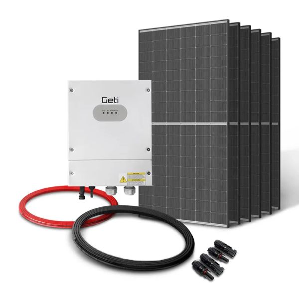 Súprava na fotovoltaický ohrev vody GETI GWH01 2730W 6x PV Trina